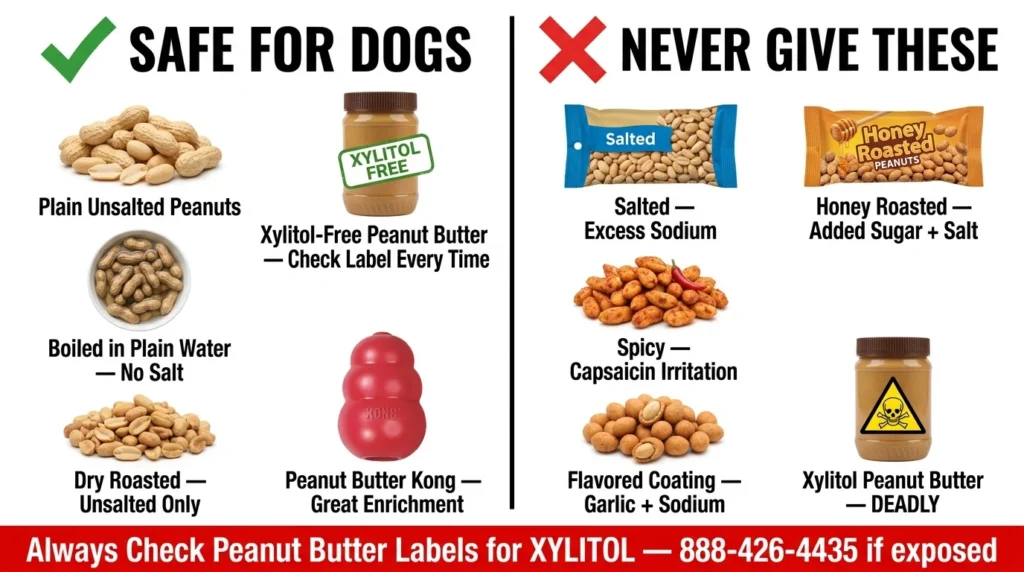 Are Peanuts Bad for Dogs?