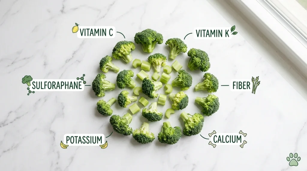 Benefits Dogs Receive from Eating Broccoli