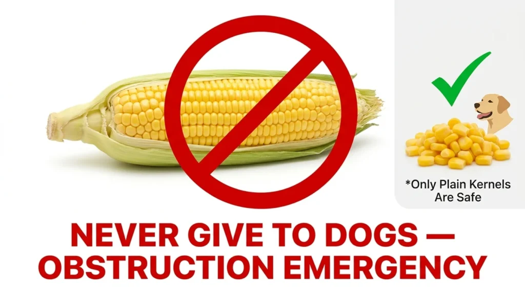Can Dogs Eat Corn Cobs?