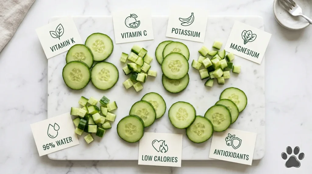 Health Benefits of Cucumbers for Dogs