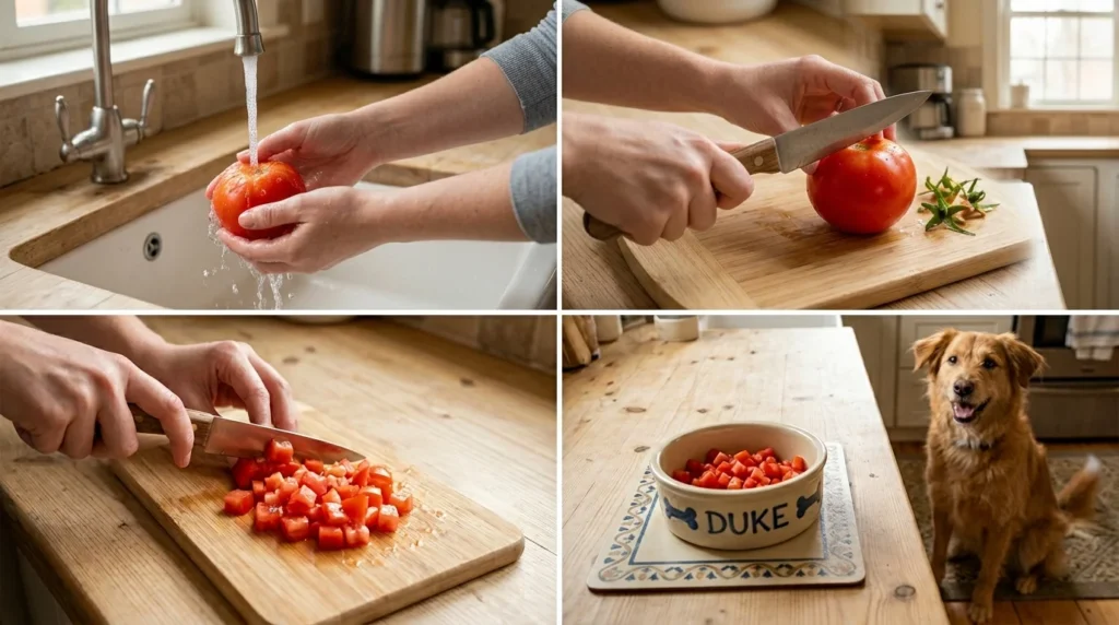 How Can I Feed Tomatoes to My Dog?