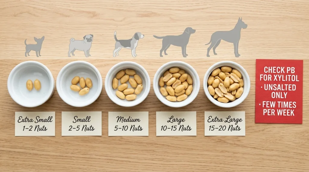 How Many Peanuts Can My Dog Have?