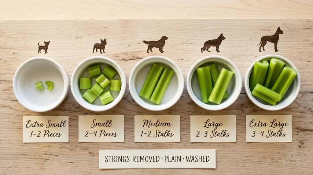 How Much Celery Can Dogs Eat?