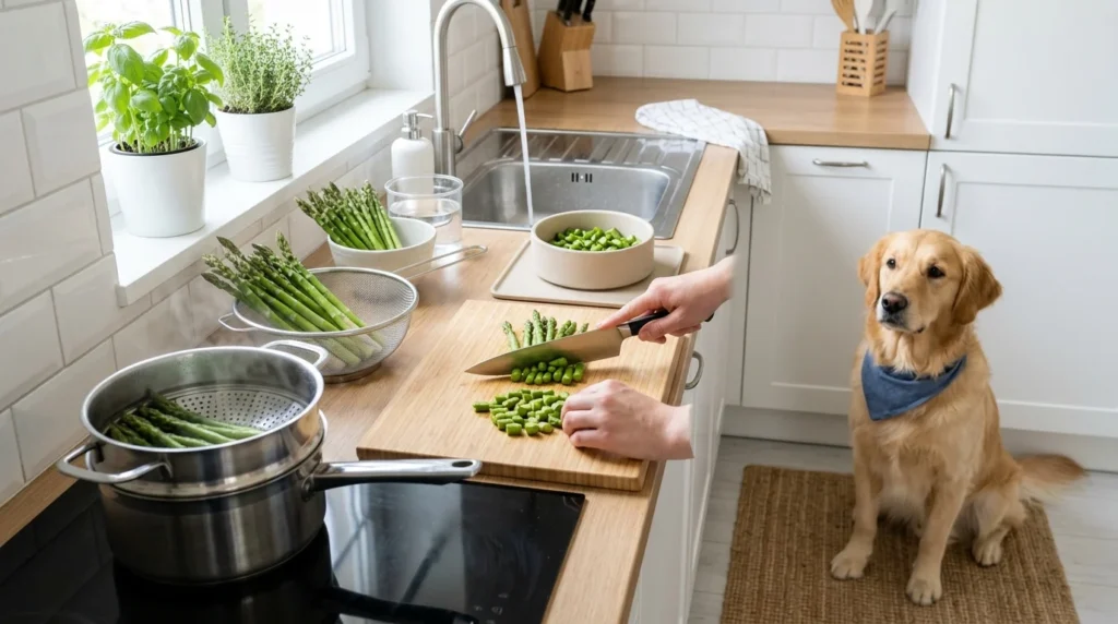 How to Prepare Asparagus for Dogs Safely