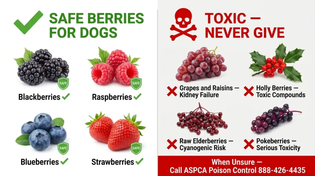 Risks of Feeding Blackberries to Dogs