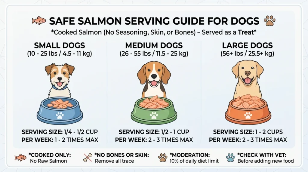 How Many Salmon Can Your Dog Eat?