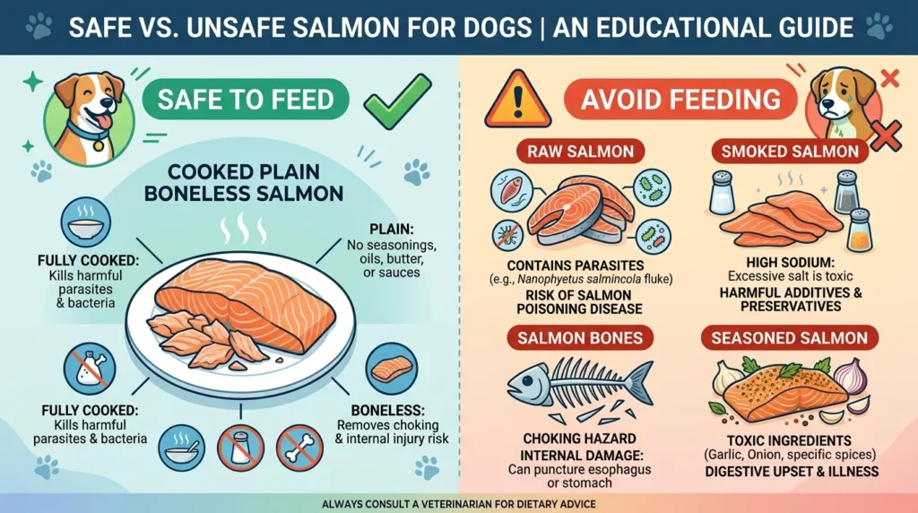 When Is Salmon Unsafe for Dogs?