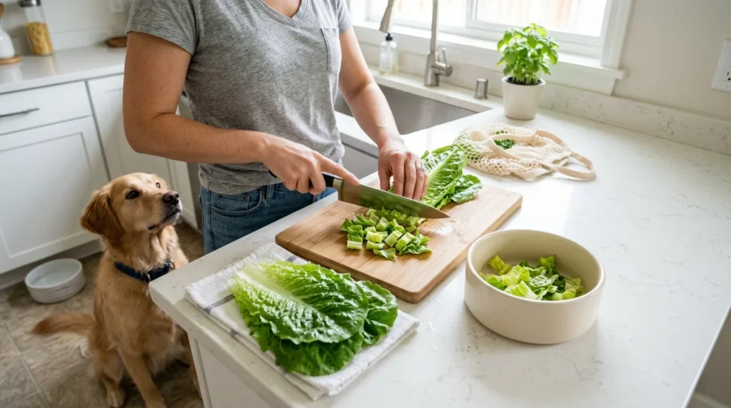 How to Safely Share Lettuce With Your Dog