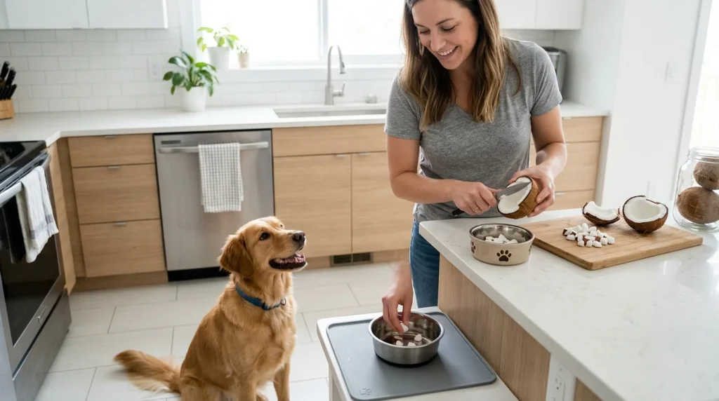 How to Safely Share Coconut With Your Dog