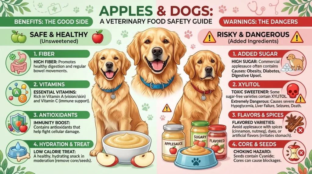 Does Applesauce Have Benefits For Dogs?
