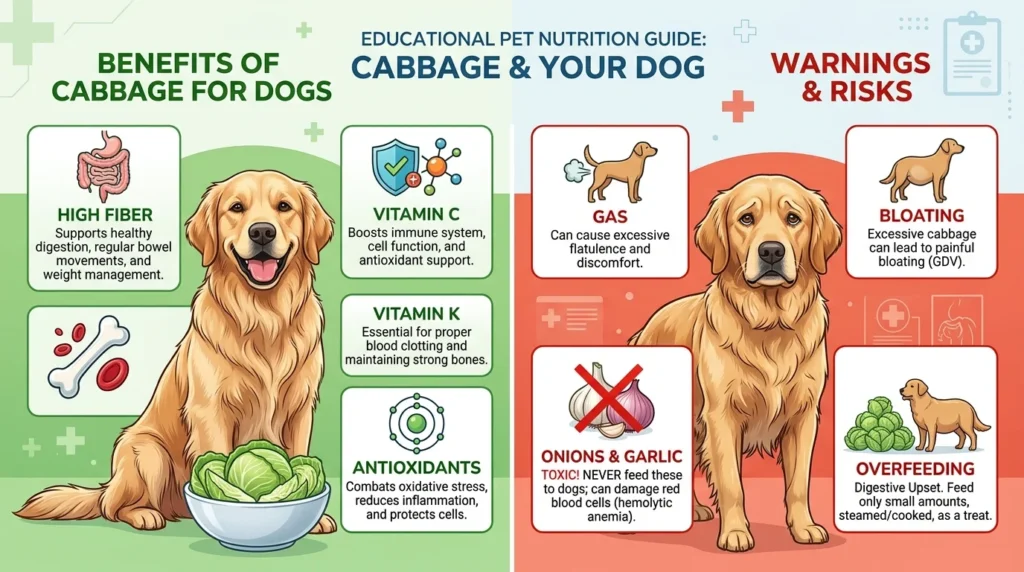 Does Cabbage Have Benefits For Dogs?