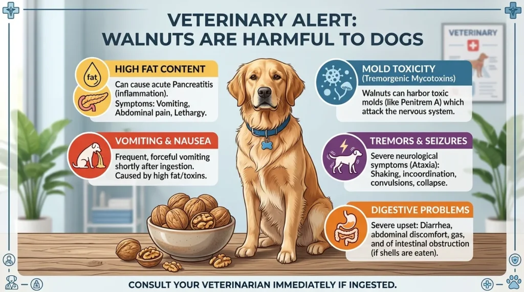 Does Walnuts Have Any Risks For Dogs?