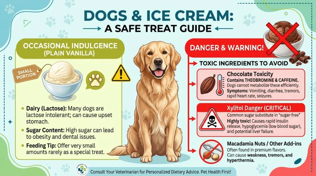 Does Ice Cream Have Any Risks For Dogs?