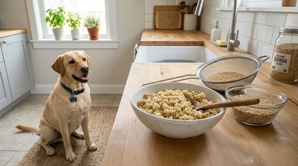 How to Safely Share Quinoa With Your Dog