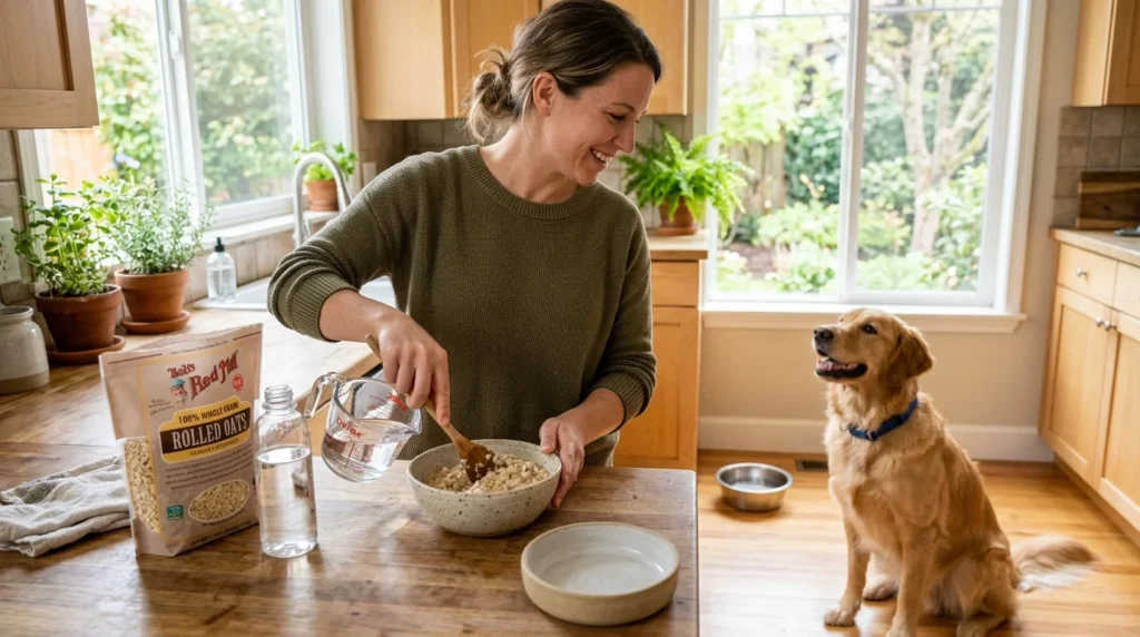 How to Safely Share Oatmeal With Your Dog