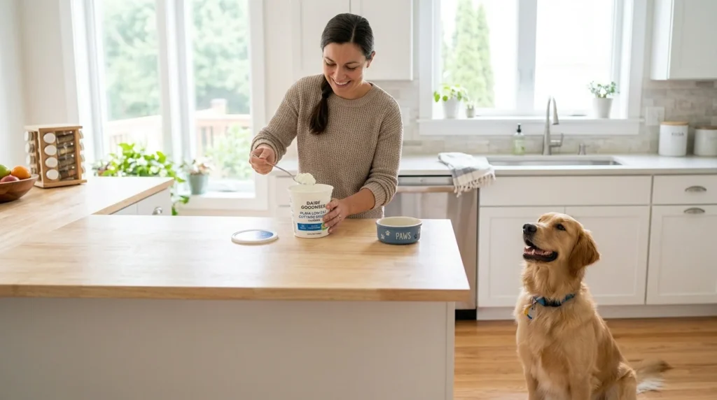 How to Safely Share Cottage Cheese With Your Dog