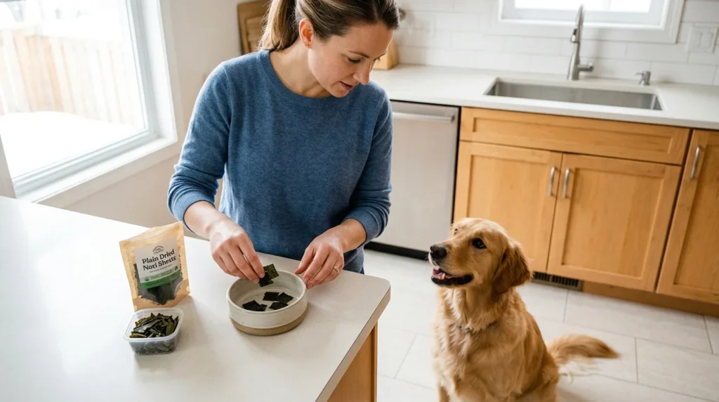 How to Safely Share Seaweed With Your Dog