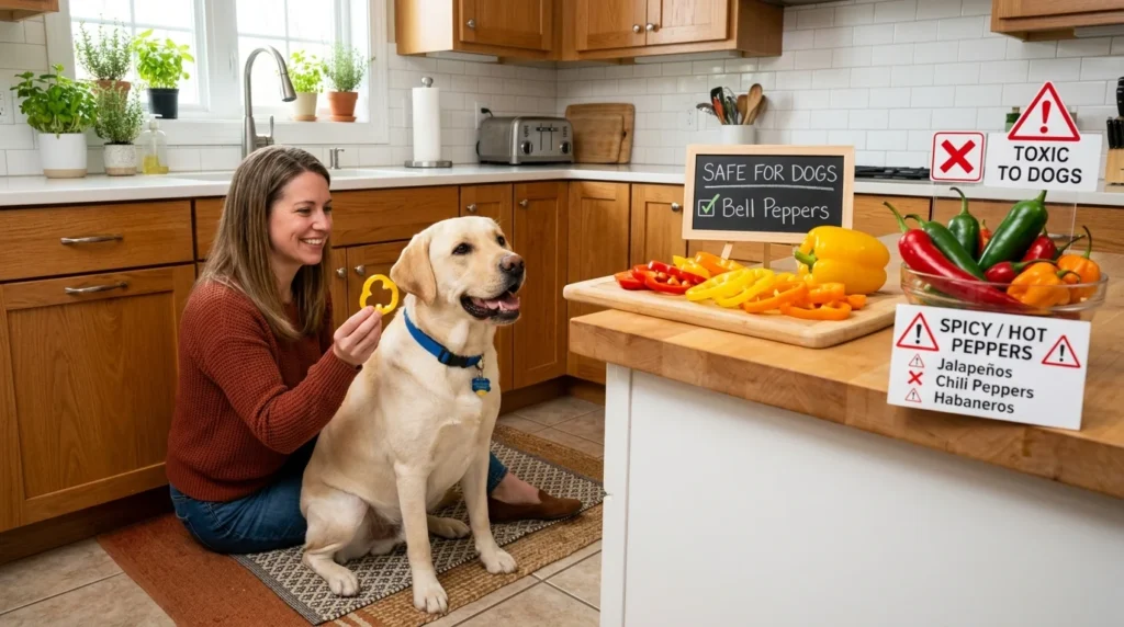 How to Safely Share Peppers With Your Dog