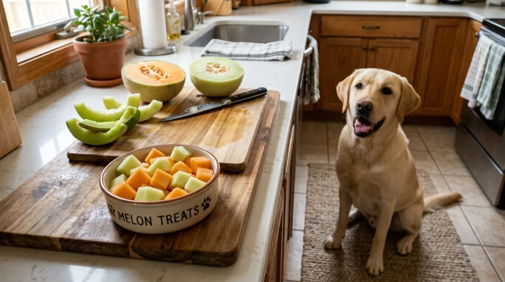 How to Safely Share Melon With Your Dog