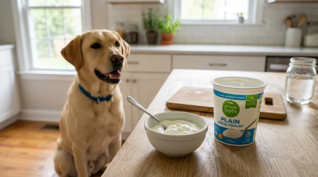How to Safely Share Greek Yogurt With Your Dog