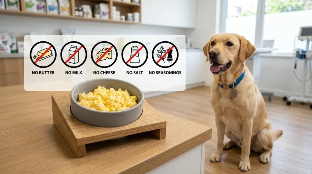 How to Safely Share Scrambled Eggs With Your Dog
