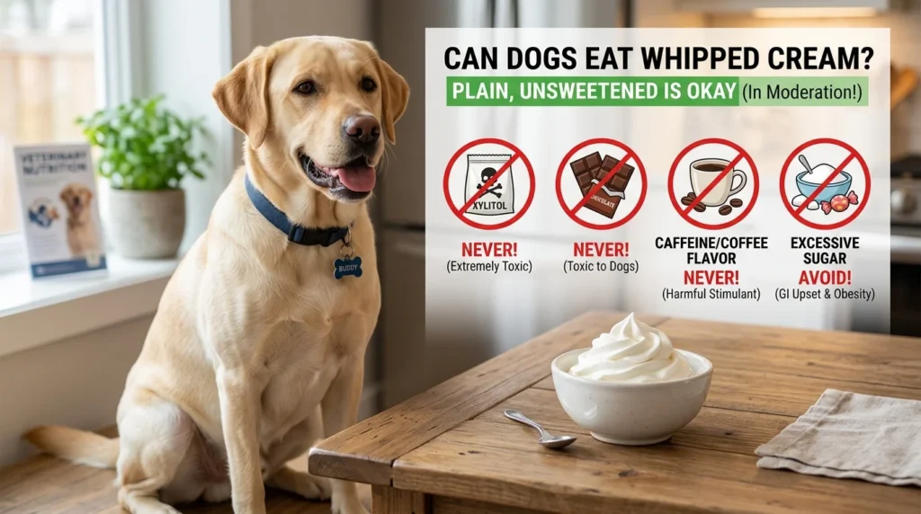 How to Safely Share Whipped Cream With Your Dog