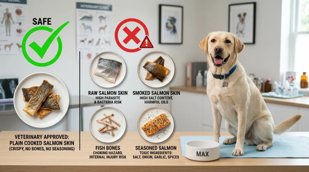 How to Safely Share Salmon Skin With Your Dog