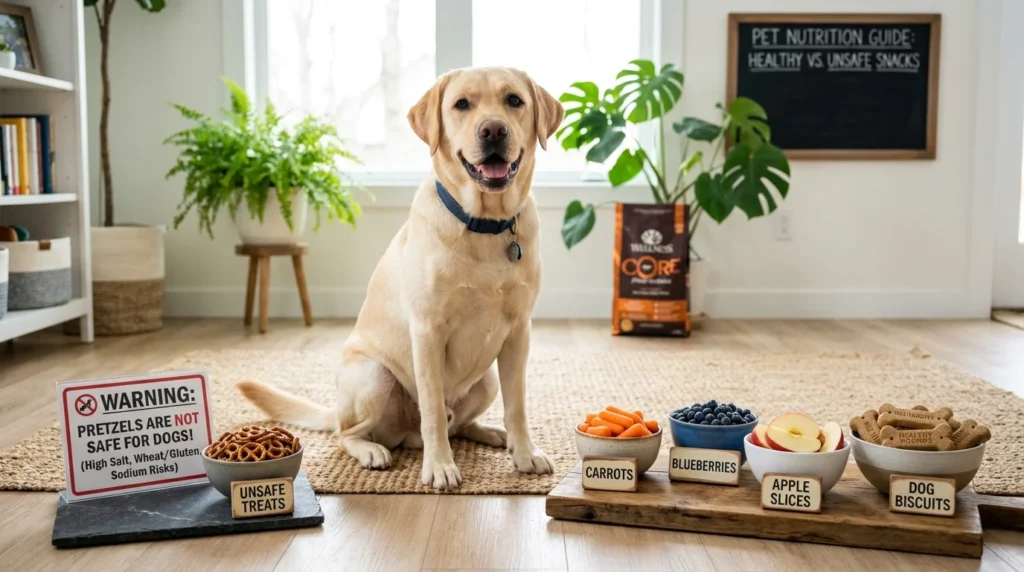 How to Keep Your Dog Safe Around Pretzels