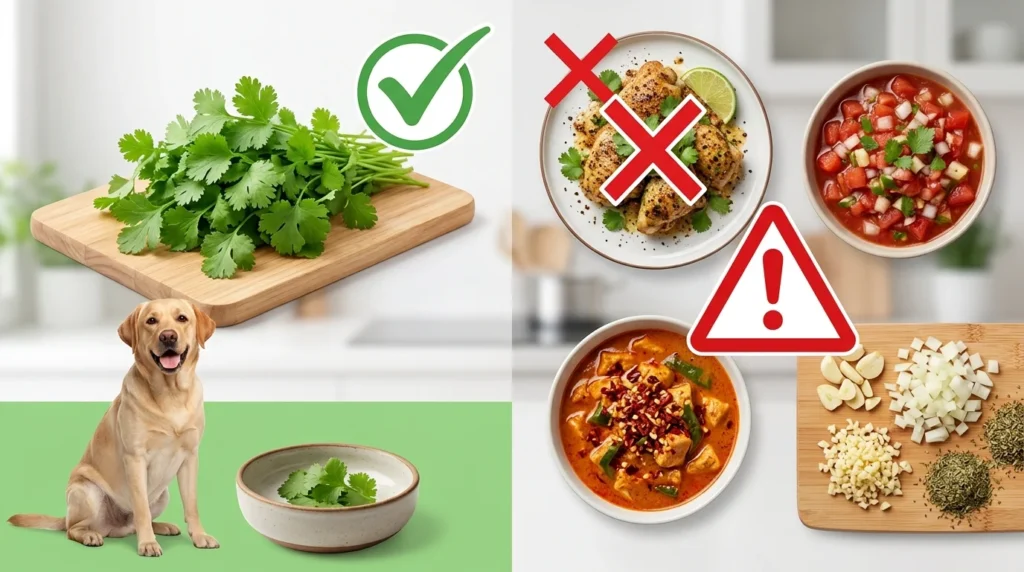 How to Safely Share Cilantro With Your Dog