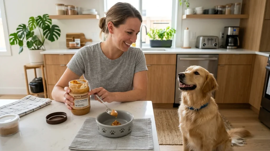 How to Safely Share Peanut Butter With Your Dog