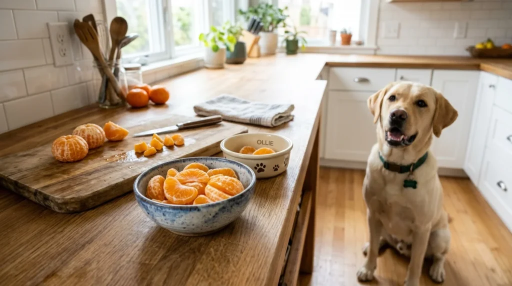 How to Safely Share Mandarins With Your Dog