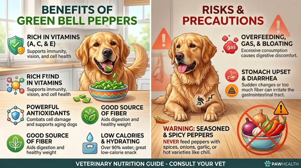 Do Green Peppers Have Benefits For Dogs?
