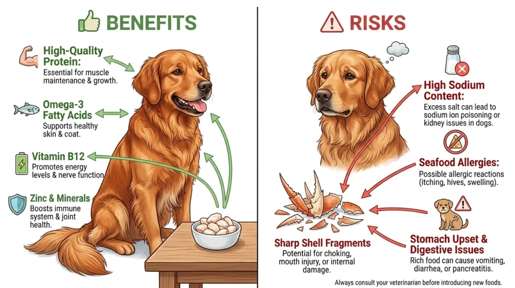 Does Crab Have Any Risks For Dogs?
