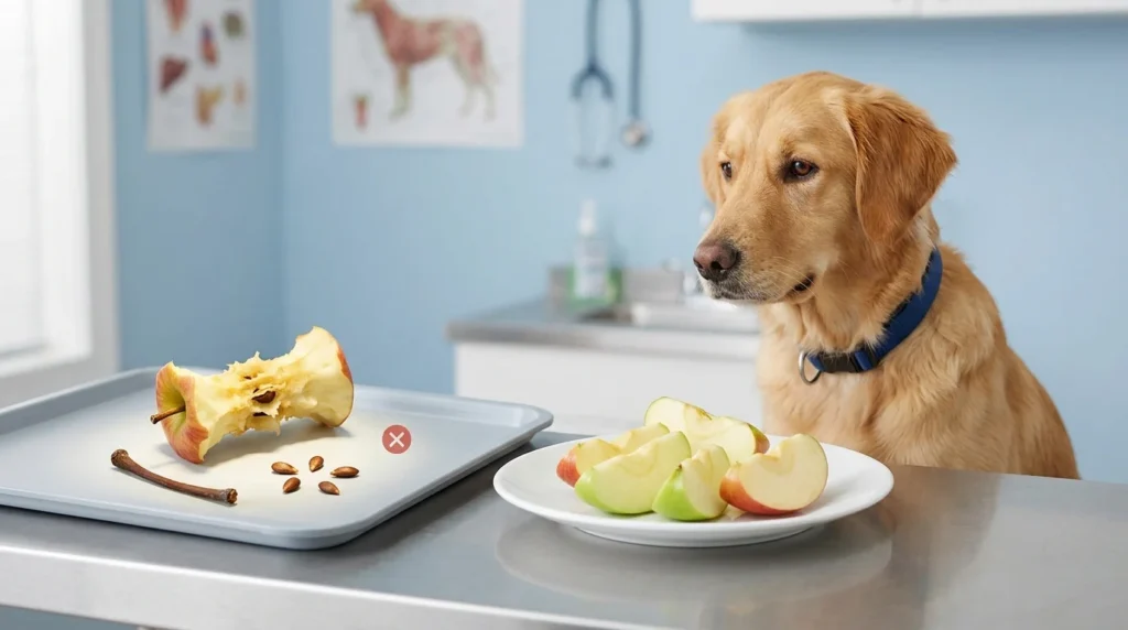Can Dogs Eat Apple Cores With Peanut Butter?