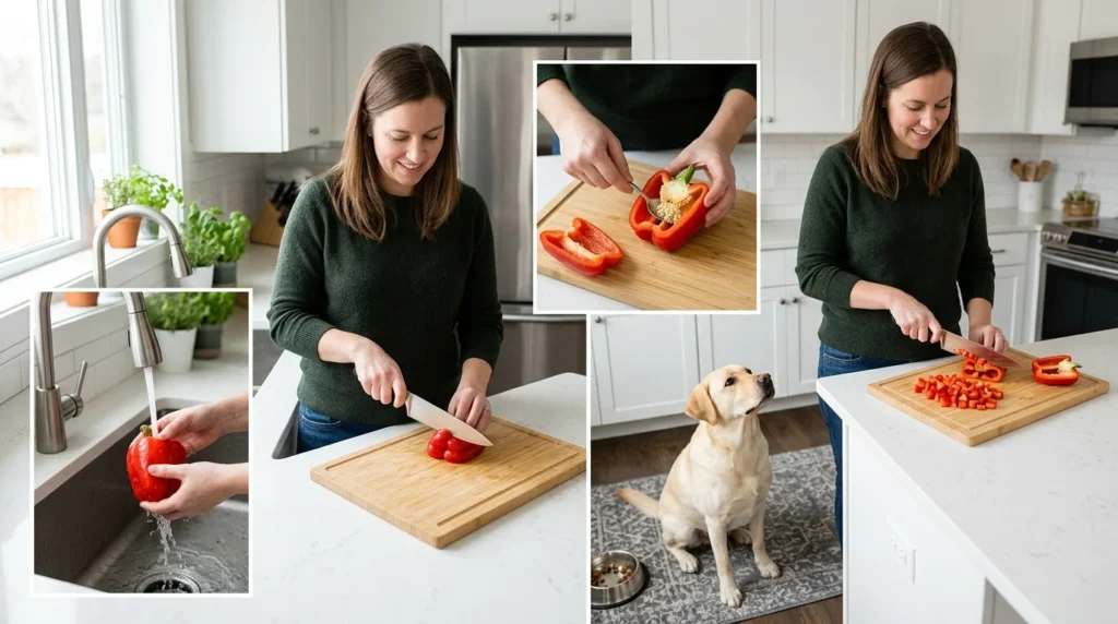 Can Dogs Eat Red Pepper With the Stem?