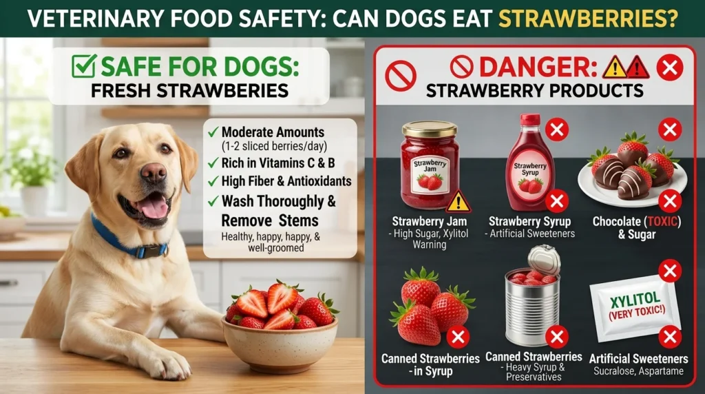 How to Safely Share Strawberries With Your Dog