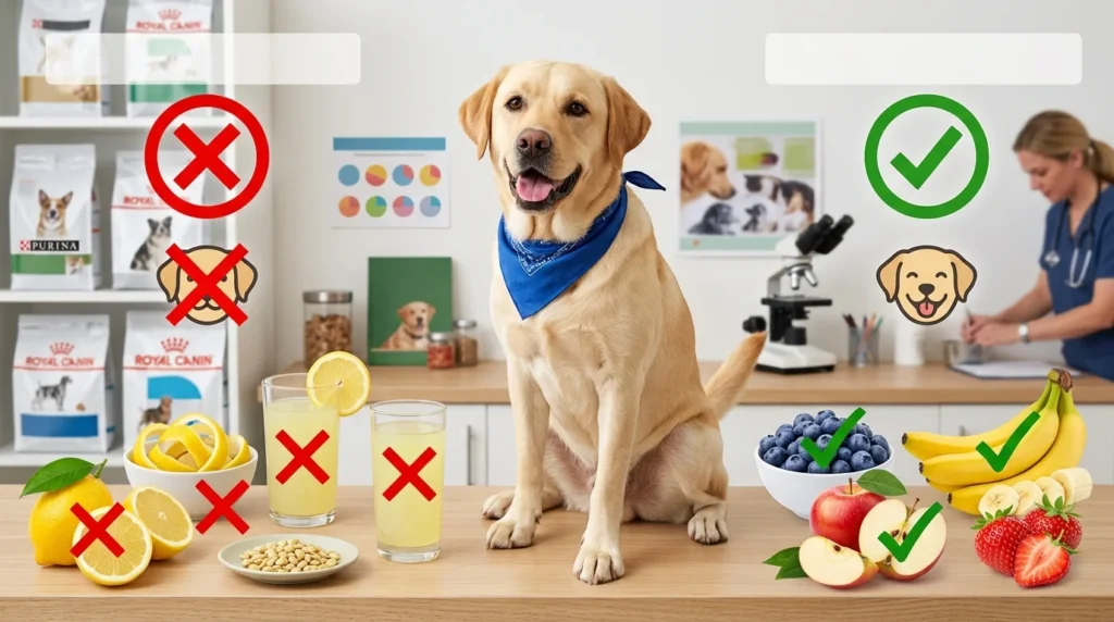 How to Keep Your Dog Safe Around Lemons