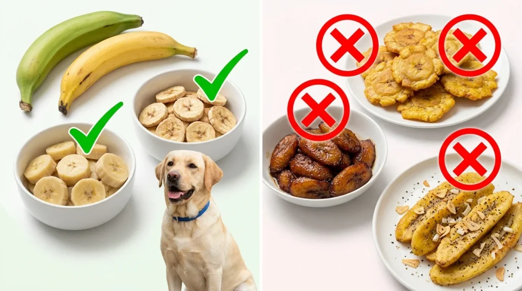 How to Safely Share Plantains With Your Dog