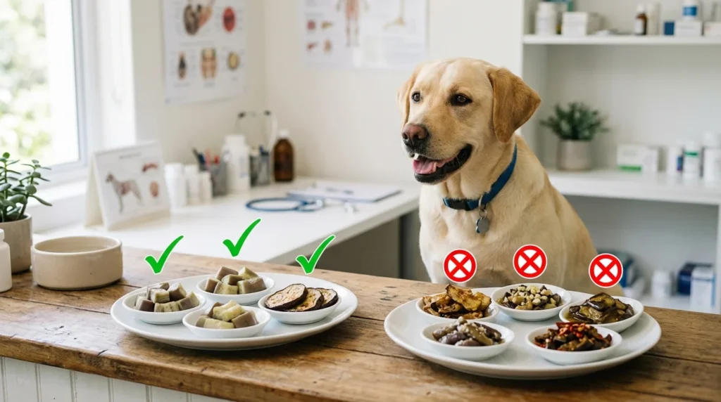 How to Safely Share Eggplant With Your Dog