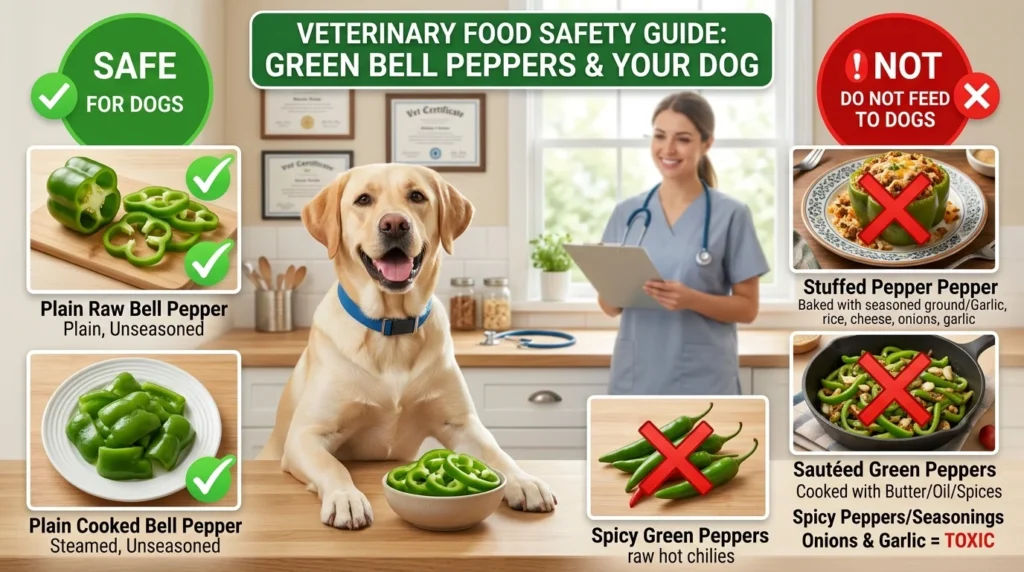 How to Safely Share Green Peppers With Your Dog