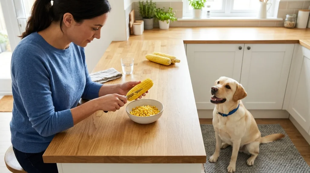 How to Safely Share Corn With Your Dog