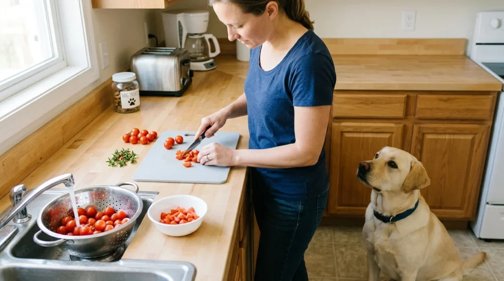 How to Safely Share Cherry Tomatoes With Your Dog