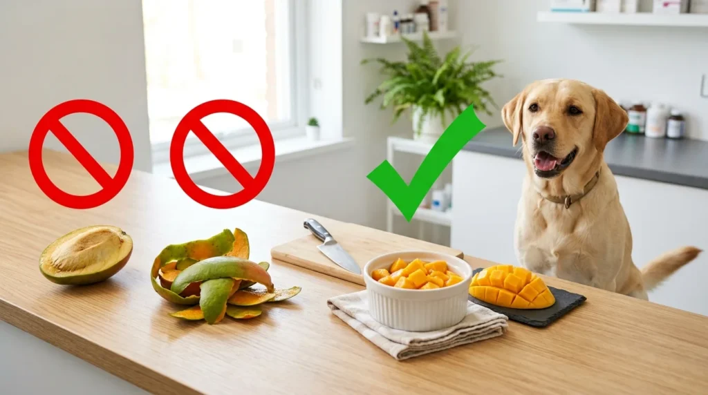 How to Safely Share Mango With Your Dog