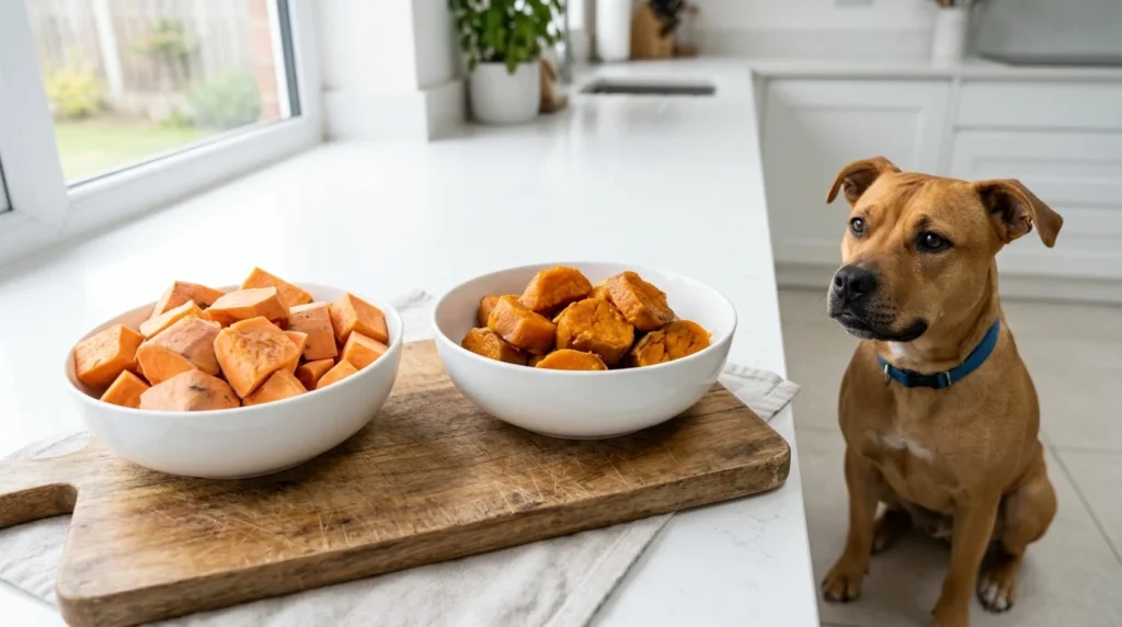 Can Dogs Eat Sweet Potatoes With Sugar?y