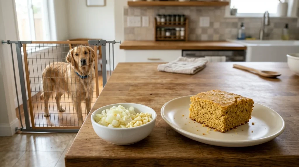 Can Dogs Eat Cornbread with Garlic?
