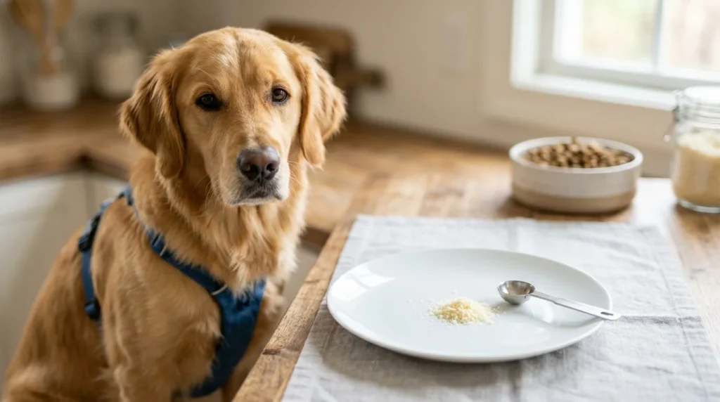 How Much Parmesan Cheese Can Dogs Eat?