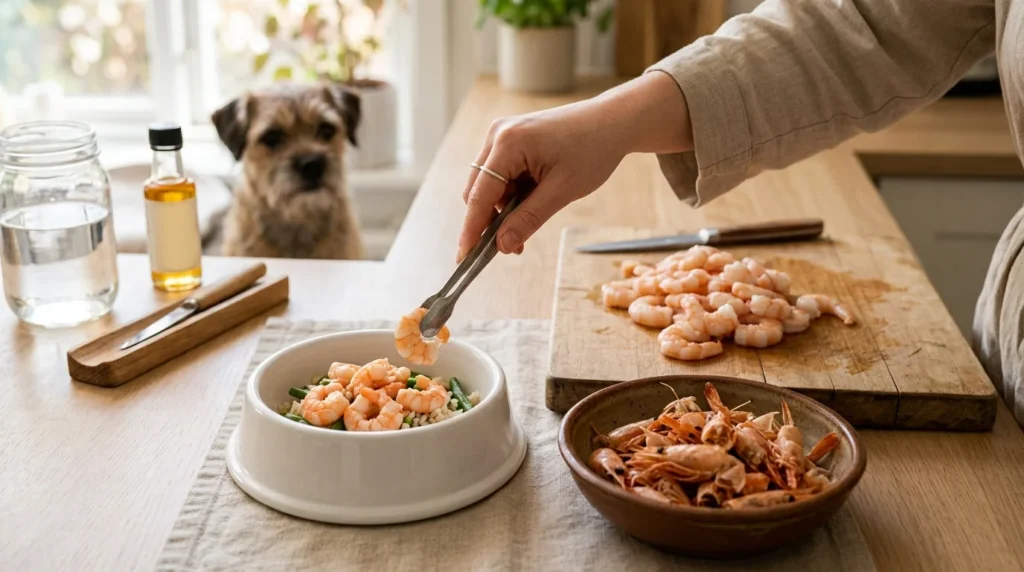 How to Prepare Shrimp for Dogs