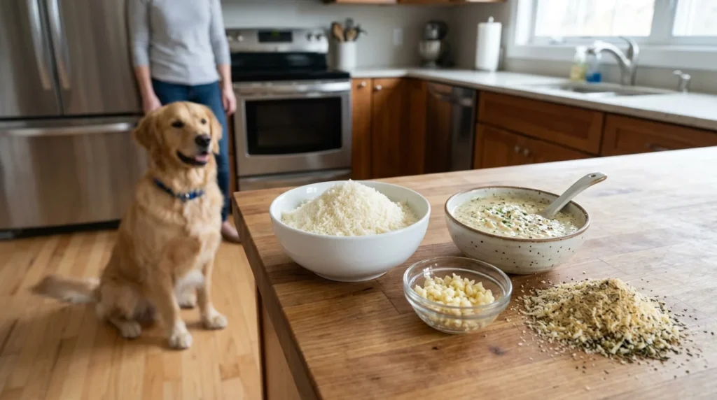 Can Dogs Eat Parmesan Cheese with Garlic?