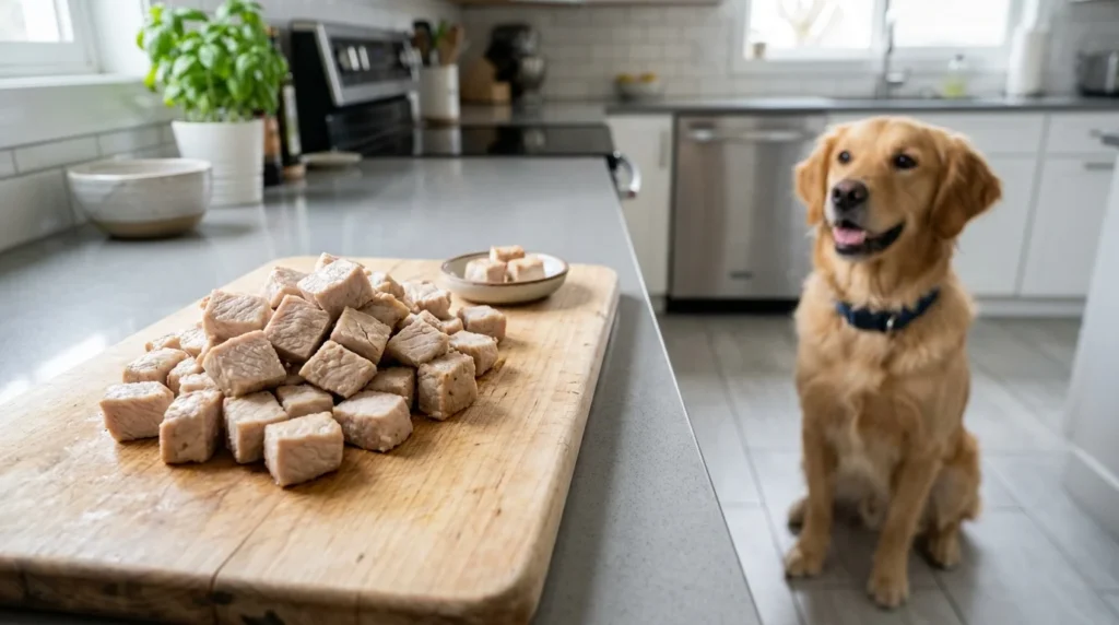 What Is the Safest Way to Prepare Pork Chops for Dogs?