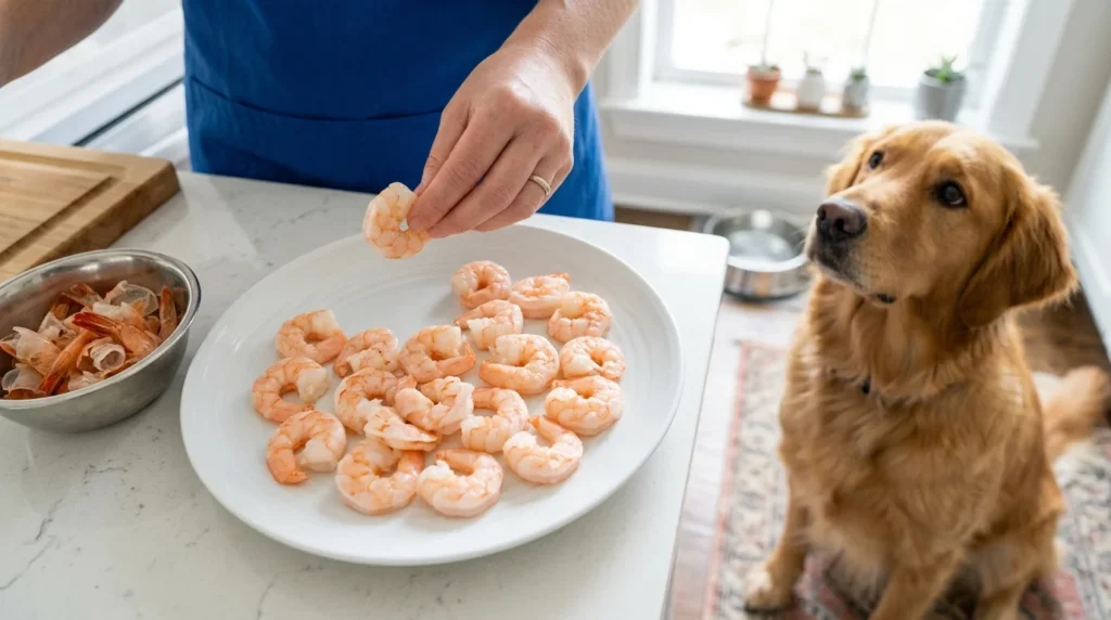 What Is the Safest Way to Prepare Shrimp for Dogs?